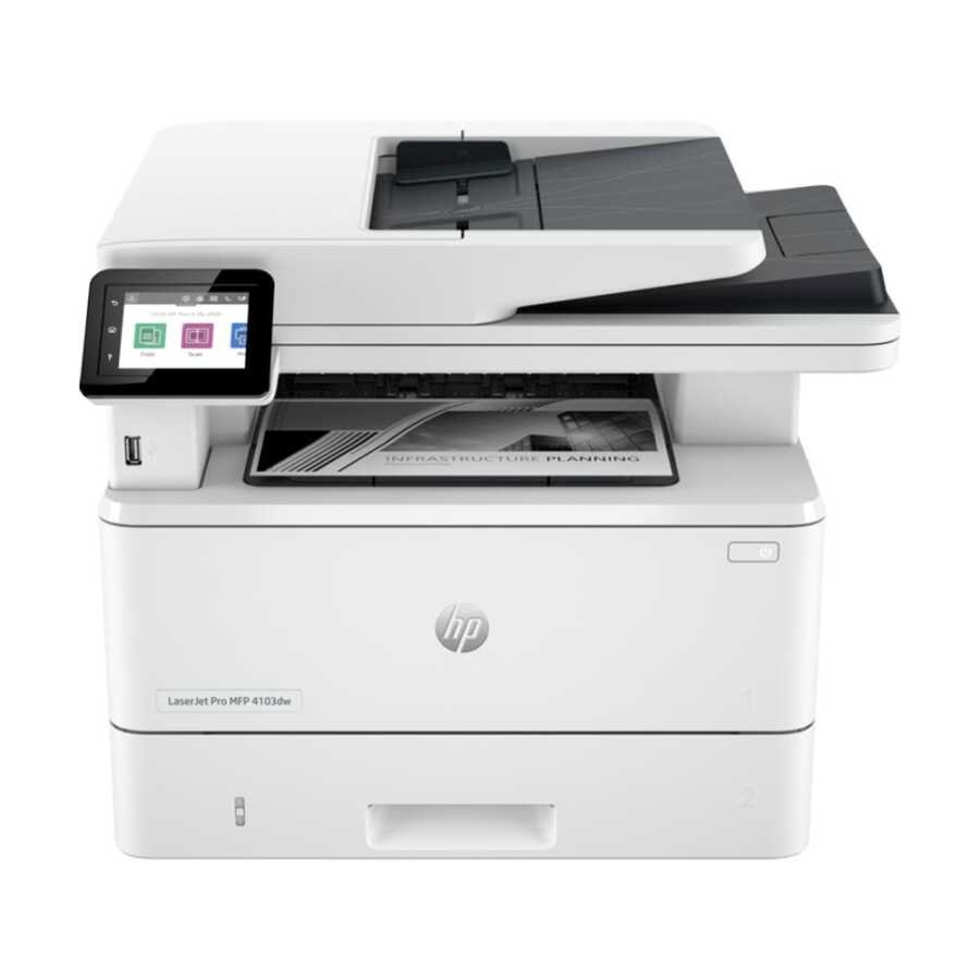 HP LaserJet Pro 4103fdw-2Z629A Siyah Beyaz Çok Fonksiyonlu Lazer Yazıcı