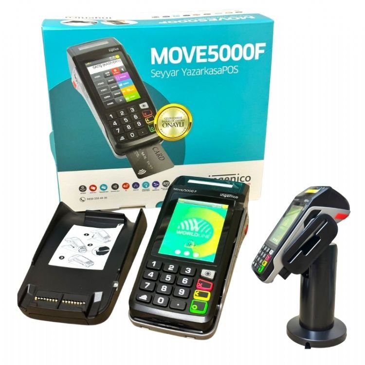 İngenico Move 5000 F Yeni Nesil Mobil Pos Yazarkasa