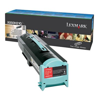 Lexmark X850-X850H21G Siyah Orjinal Toner