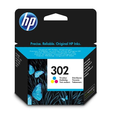 Hp 302-F6U65AE Renkli Orijinal Kartuş