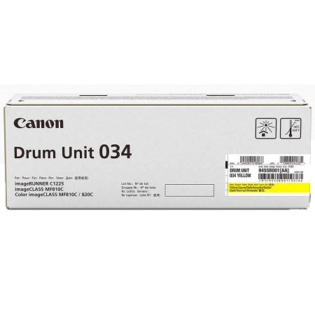 Canon 034/9455B001 Sarı Orijinal Fotokopi Drum Ünitesi